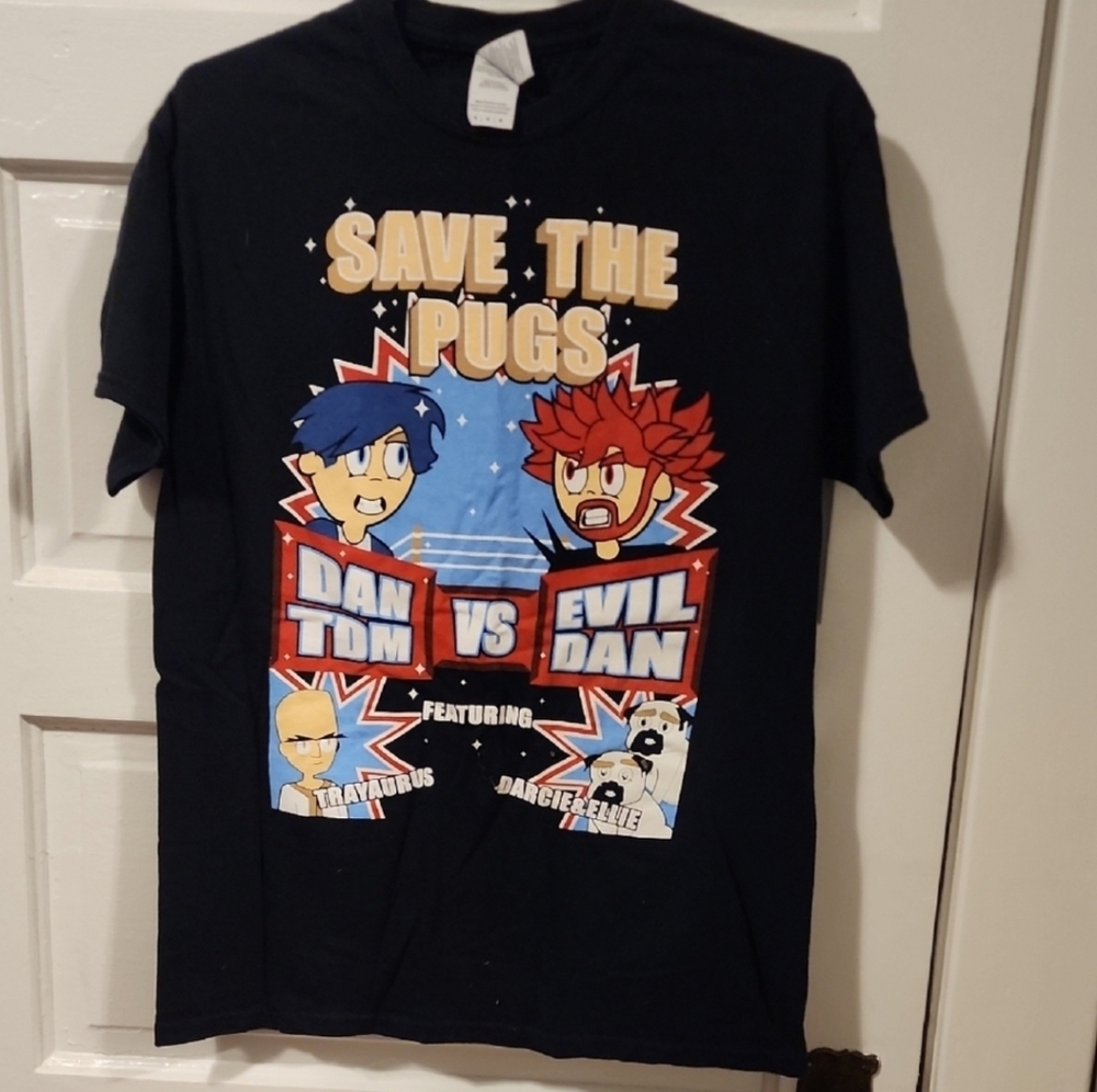 DanTDM Save the Pugs T-Shirt